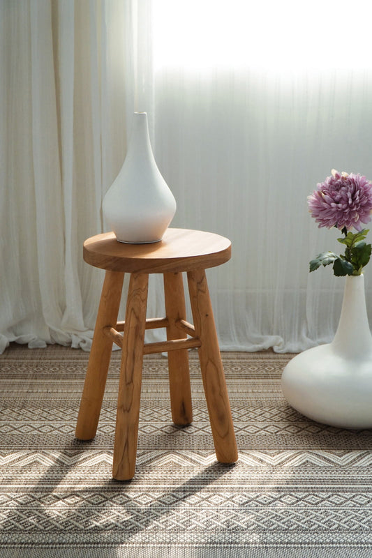 Teak stool Viggo Kansas – Bali furniture