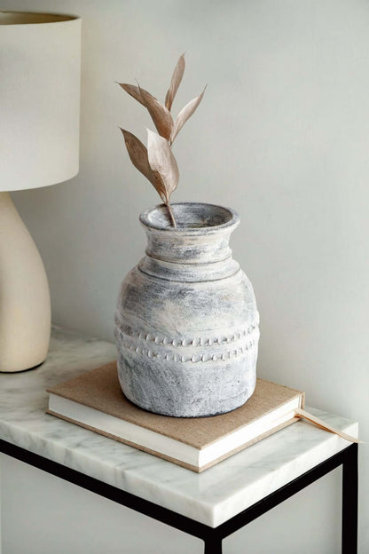Bali Furniture – Chika Vase – The Chika Vase adds depth and character 