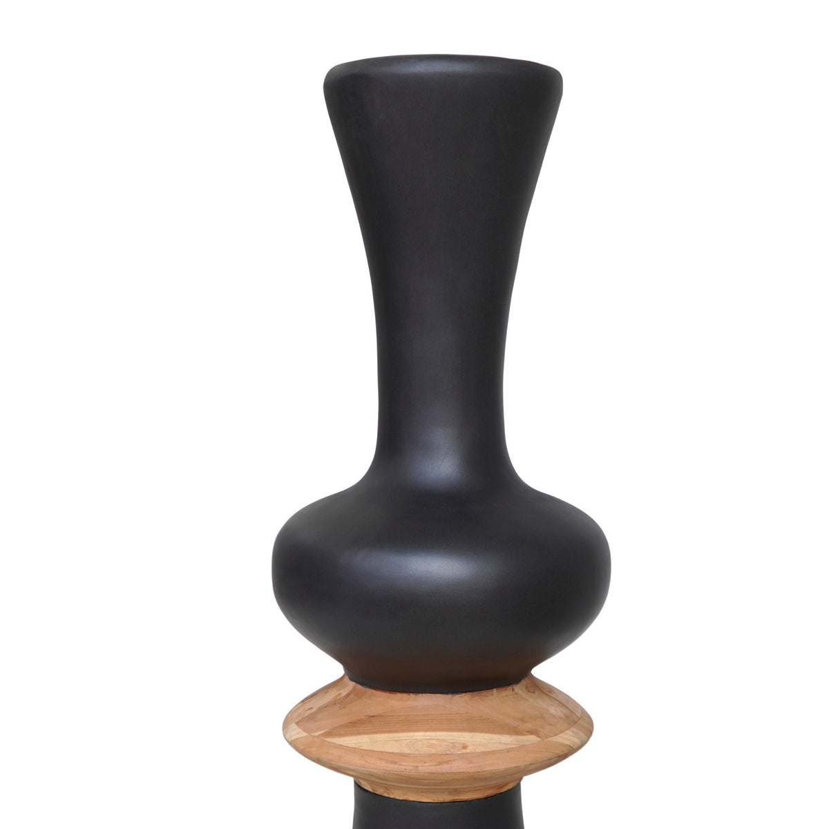 Fibre cement vase Glenn – handmade in Bali, boho style