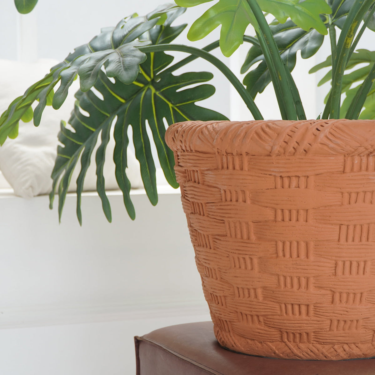 Terracotta pot – Dessy, natural natural materials in boho style