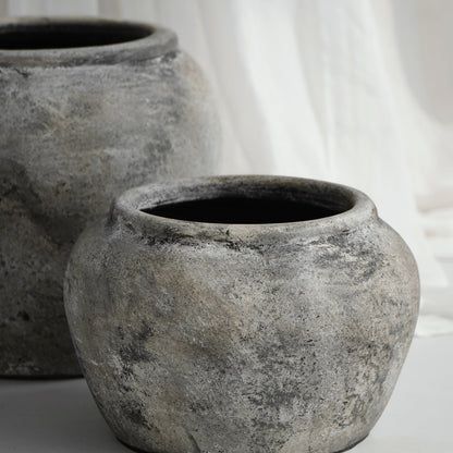 Terracotta vase – Zaki, natural natural materials in boho style