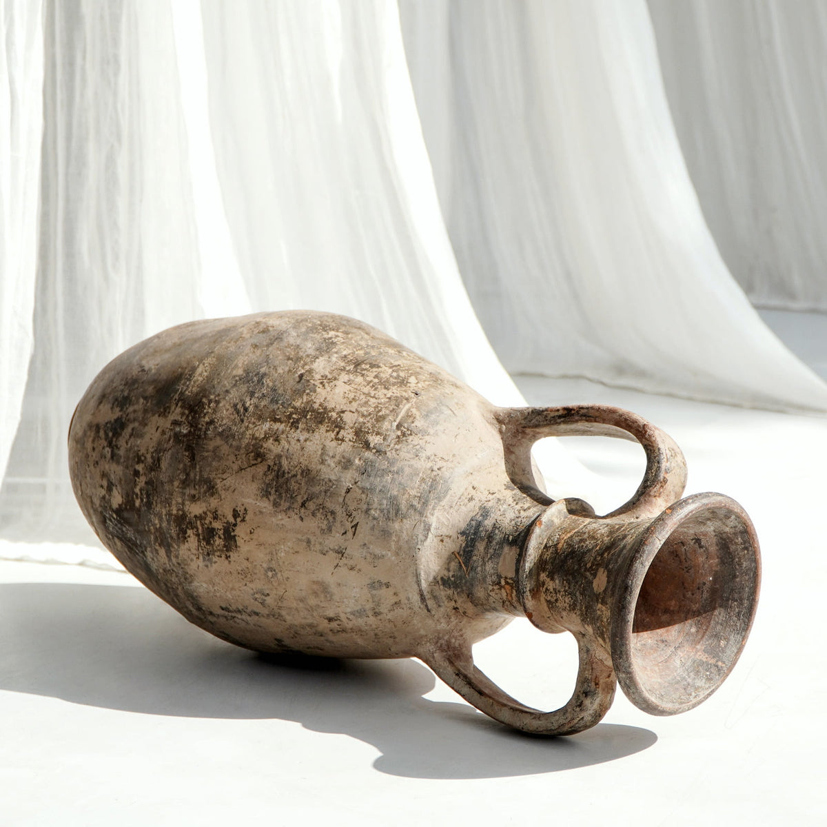 Terracotta plant stand Clara – handmade in Bali, boho style