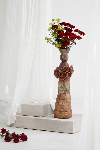 Terracotta sculpture – Becca Lady – boho decor handmade in Bali by BaliSouk