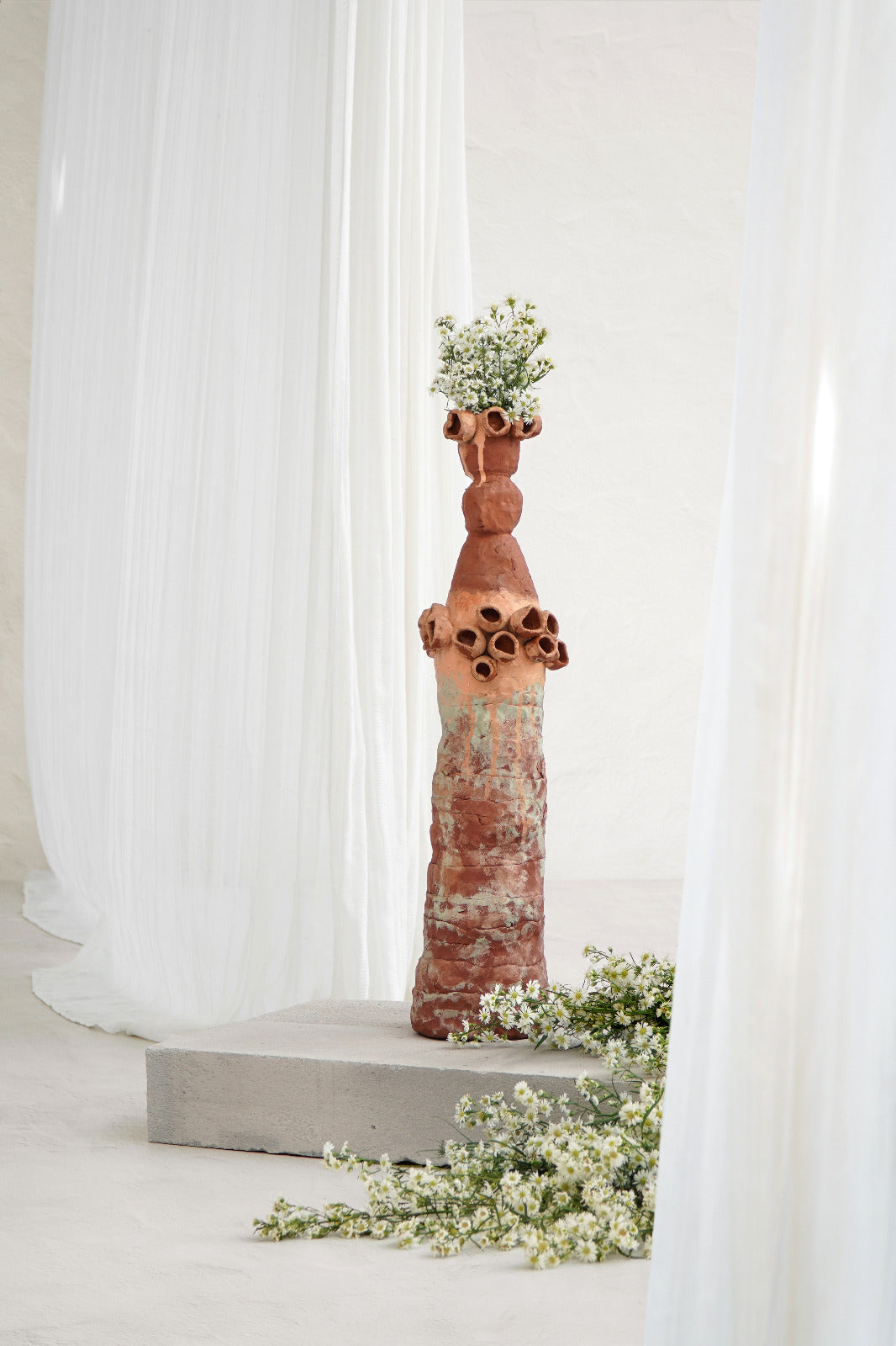 The Kalifa Lady sculpture – natural materials, boho decor handmade in Bali