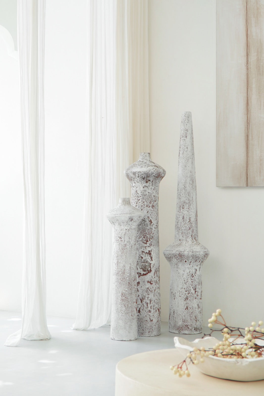 Terracotta decorative piece Misool – handmade in Bali, boho style