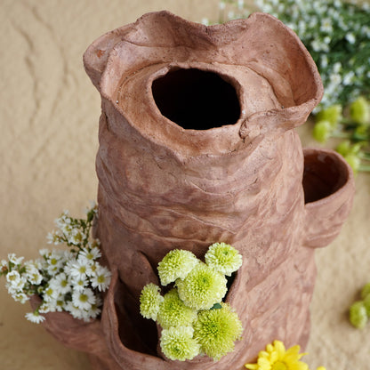 Terracotta pot – Kizia, natural natural materials in boho style