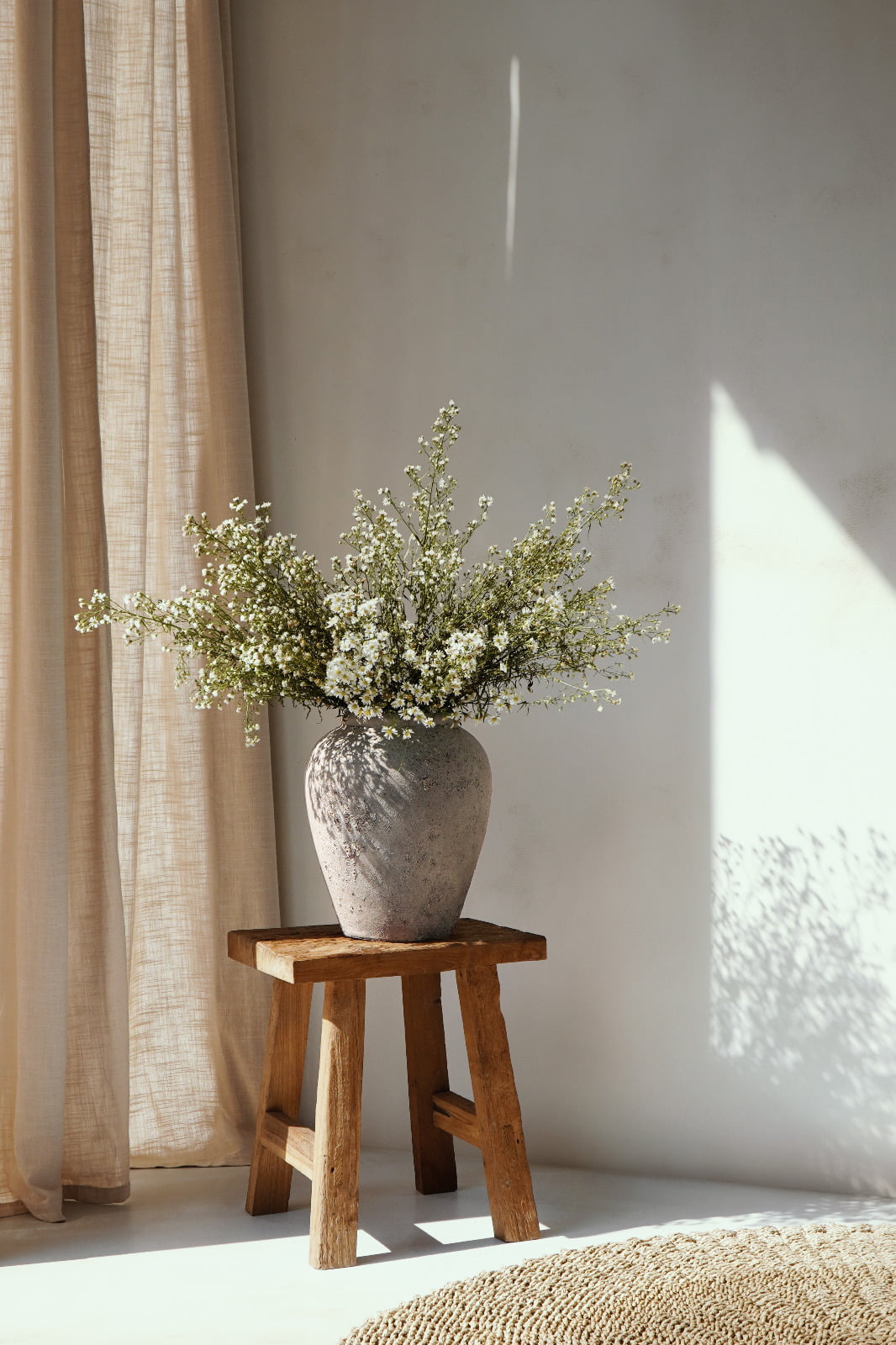 Terracotta vase – Dixie – boho decor handmade in Bali by BaliSouk