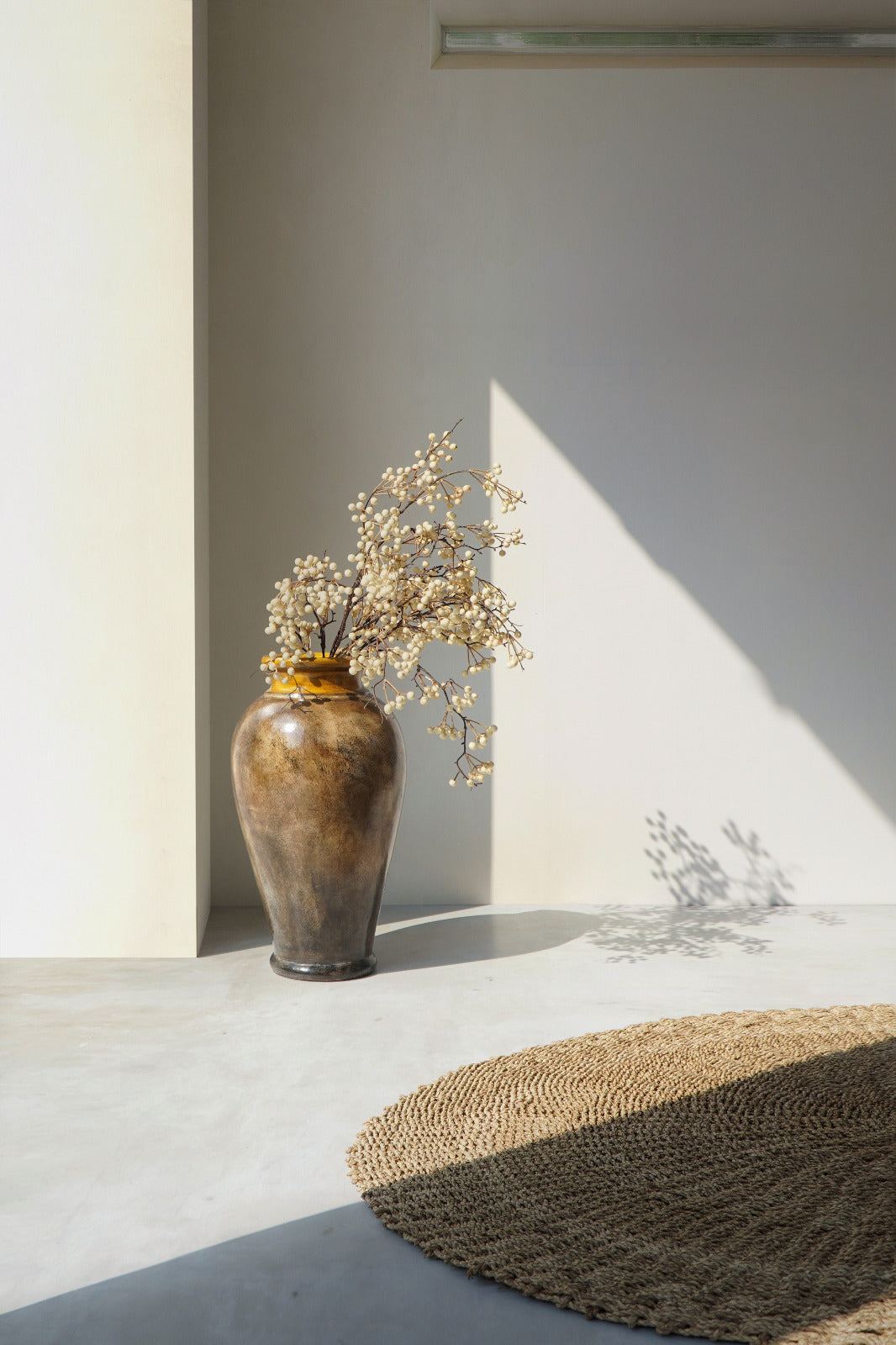 Handcrafted terracotta vase – Jane, boho decor from BaliSouk