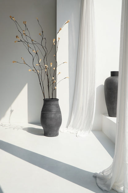 Terracotta vase Sally – boho decor handcrafted in Bali by BaliSouk