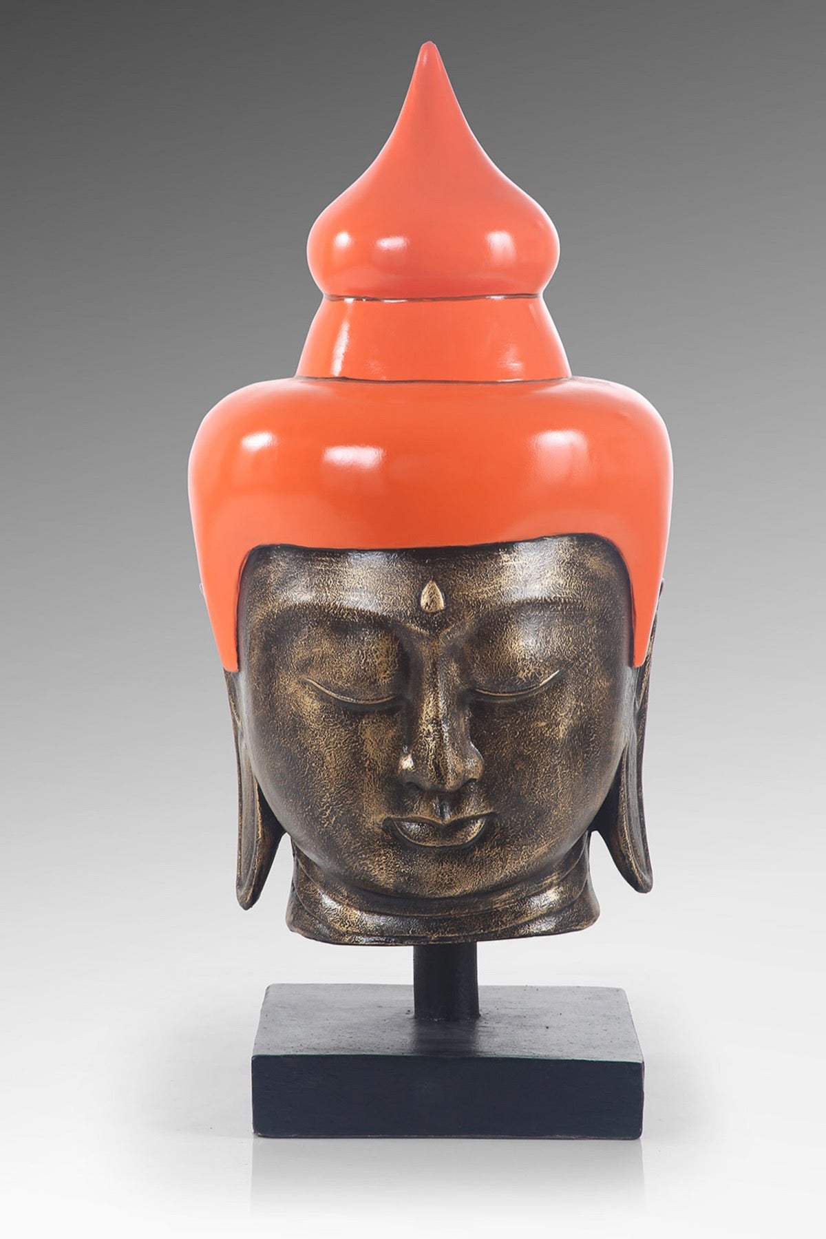 Bali Furniture – Buddha Head On Stand Big