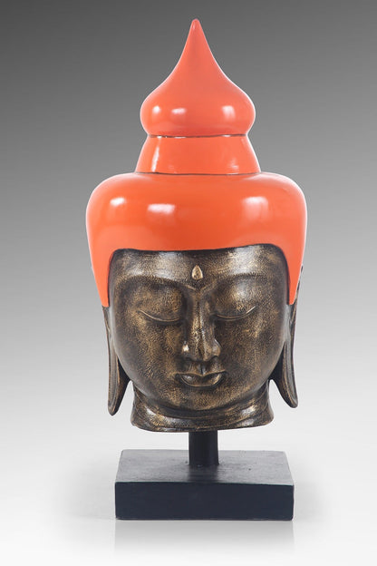 Bali Furniture – Buddha Head On Stand Big