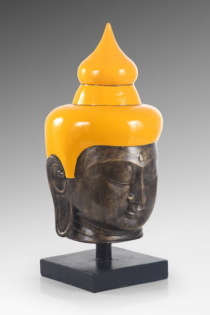 Buddha Head On Stand Medium