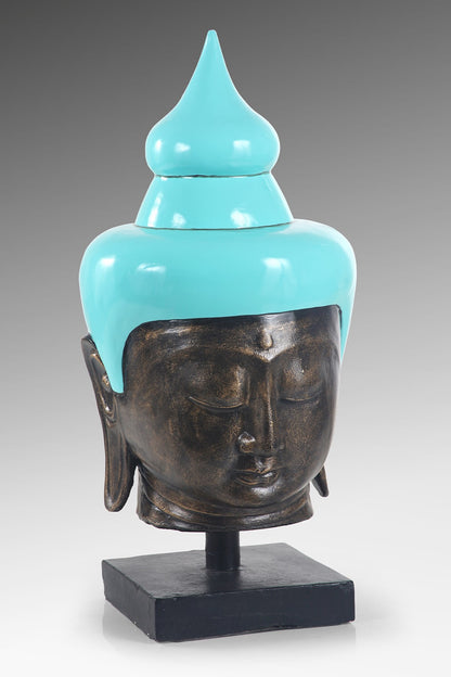 Buddha Head On Stand Medium