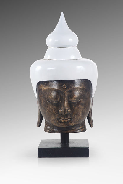 Buddha Head On Stand Medium