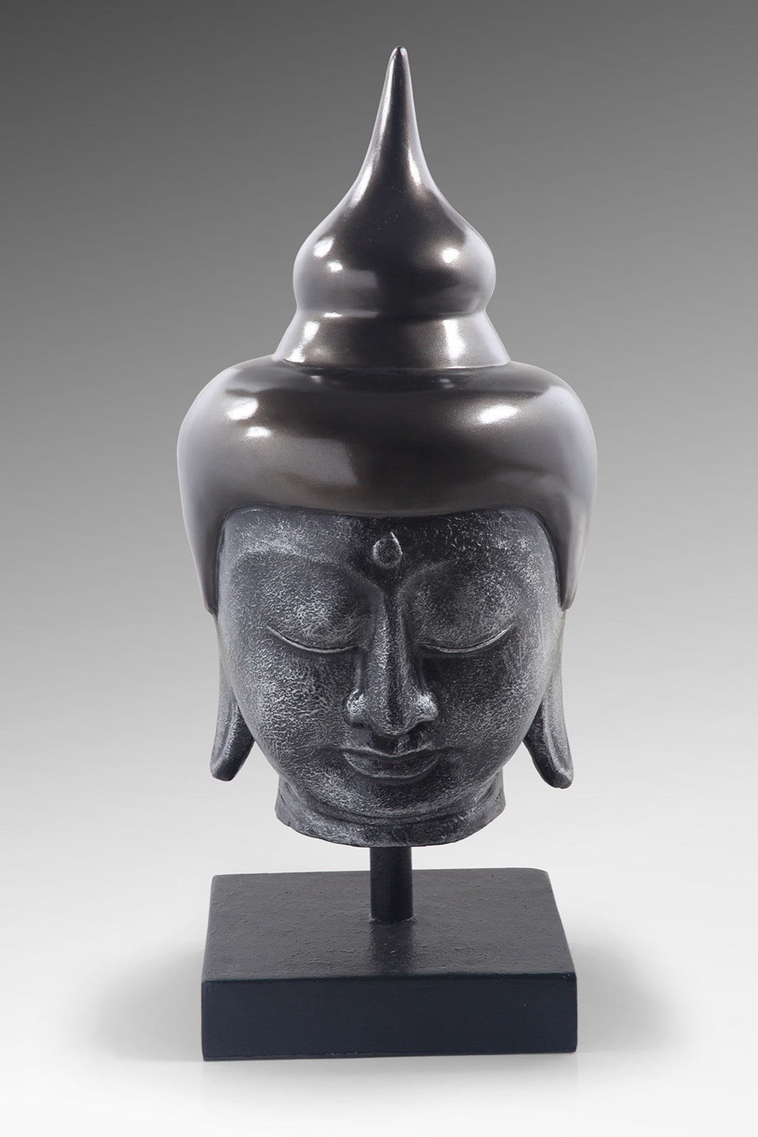 Buddha Head On Stand Medium