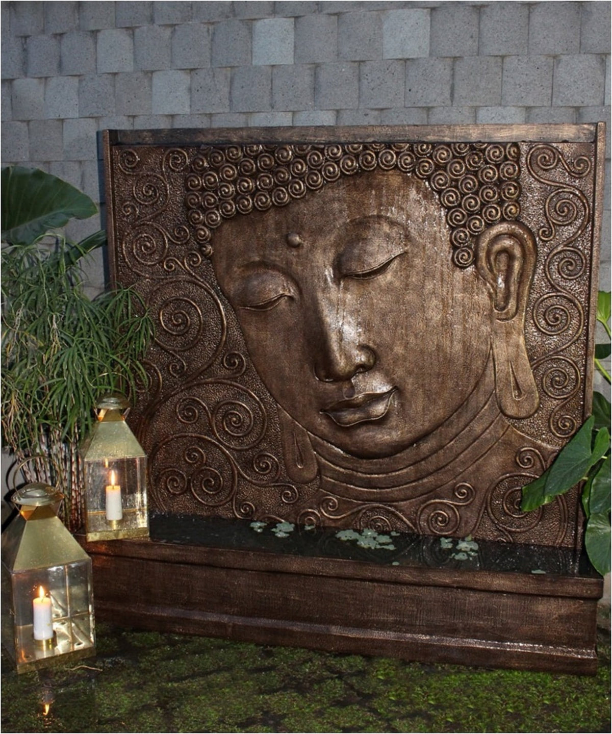 Buddha Water Fountain With Pump