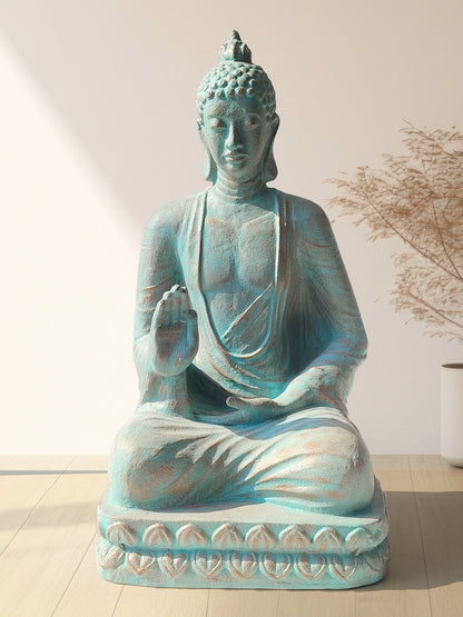 Buddha Sitting sculpture by BaliSouk – boho decor made in Bali