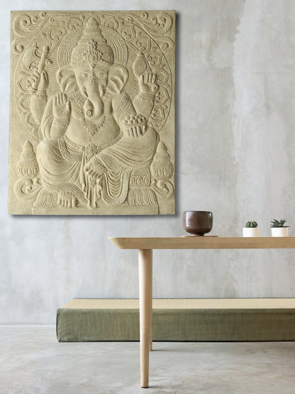 Ganesha wall decoration by BaliSouk – boho decor made in Bali