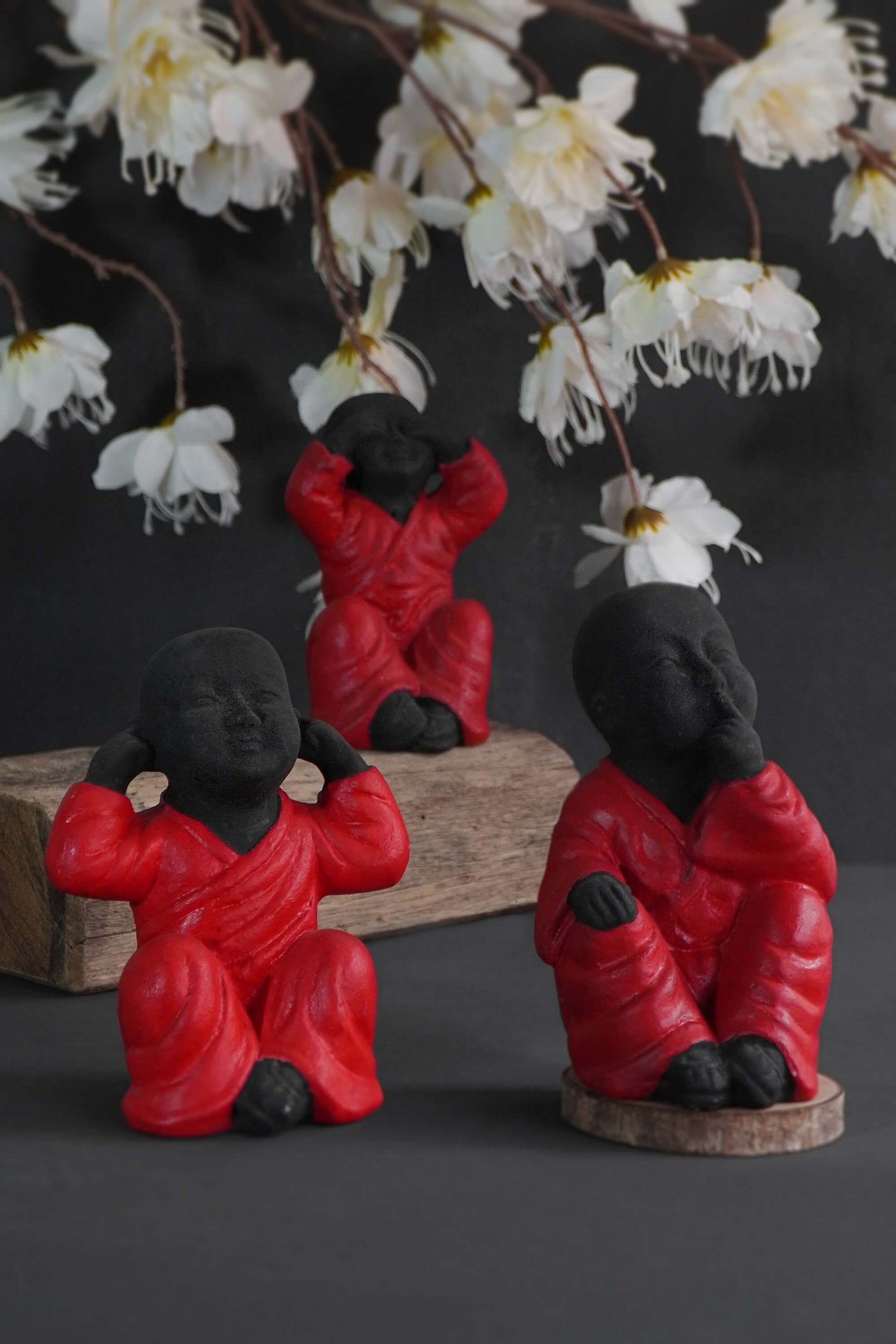 Little Monk Set Of Three