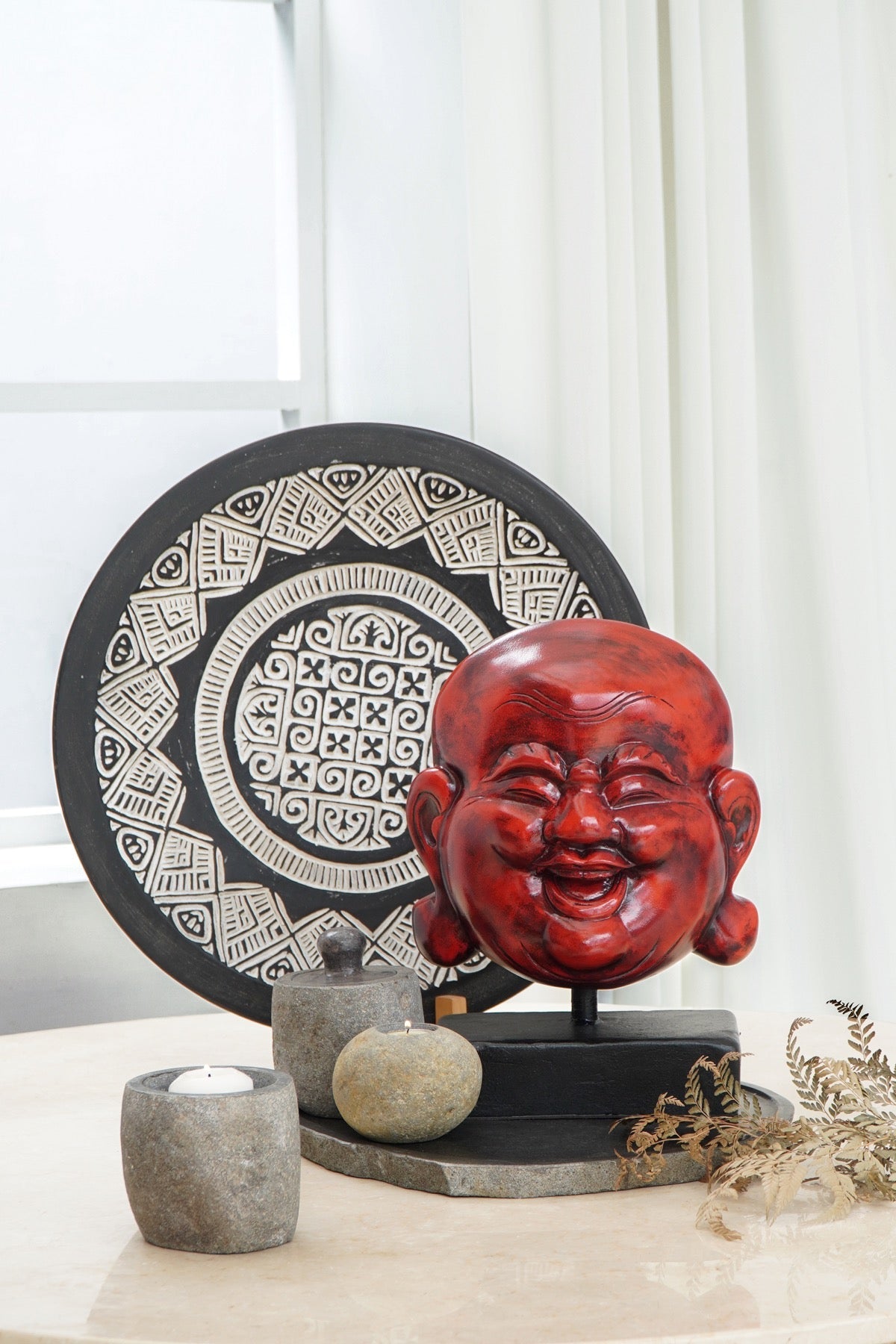 Laughing Buddha With Base