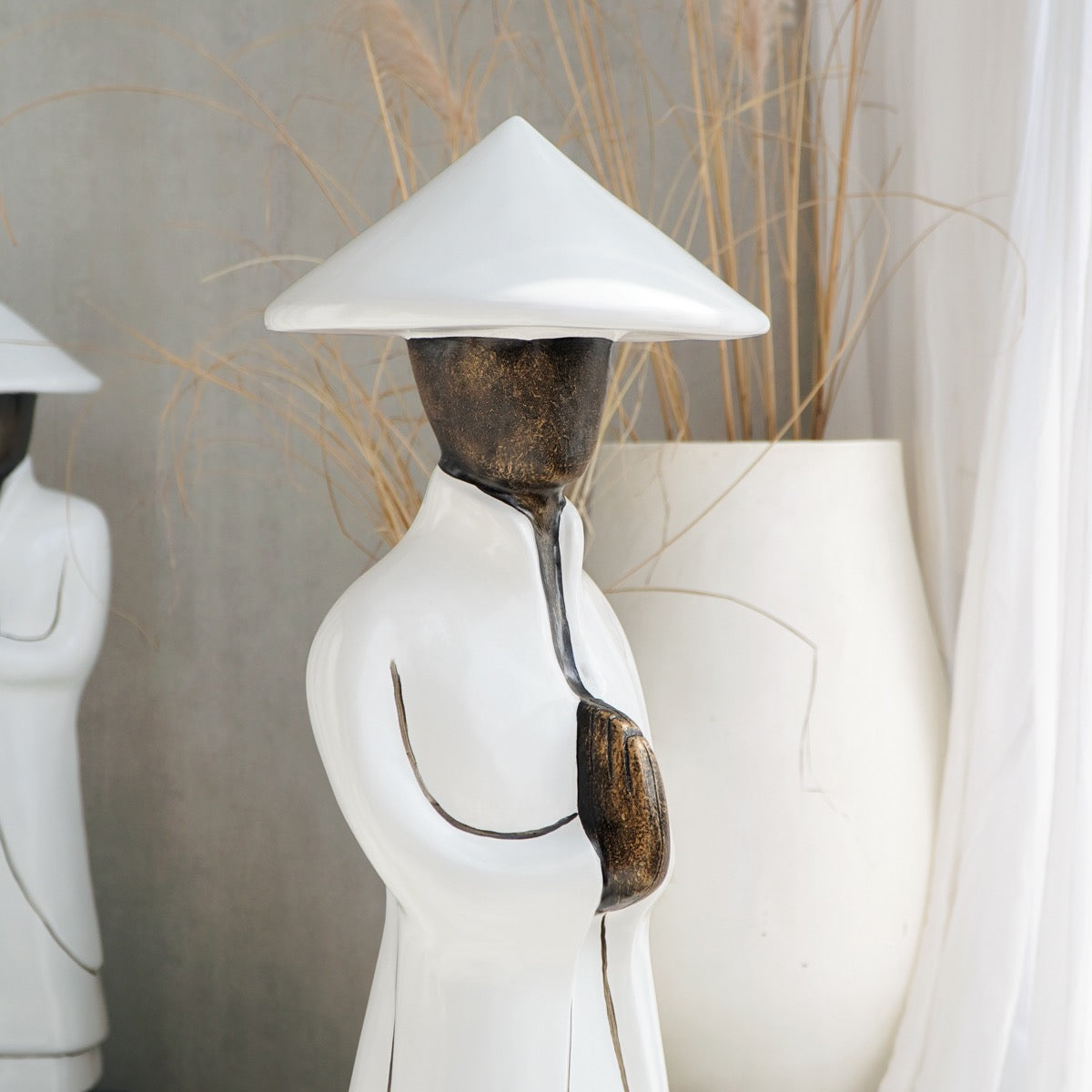 Bali Furniture – Chinese Hat Figure Male - Left