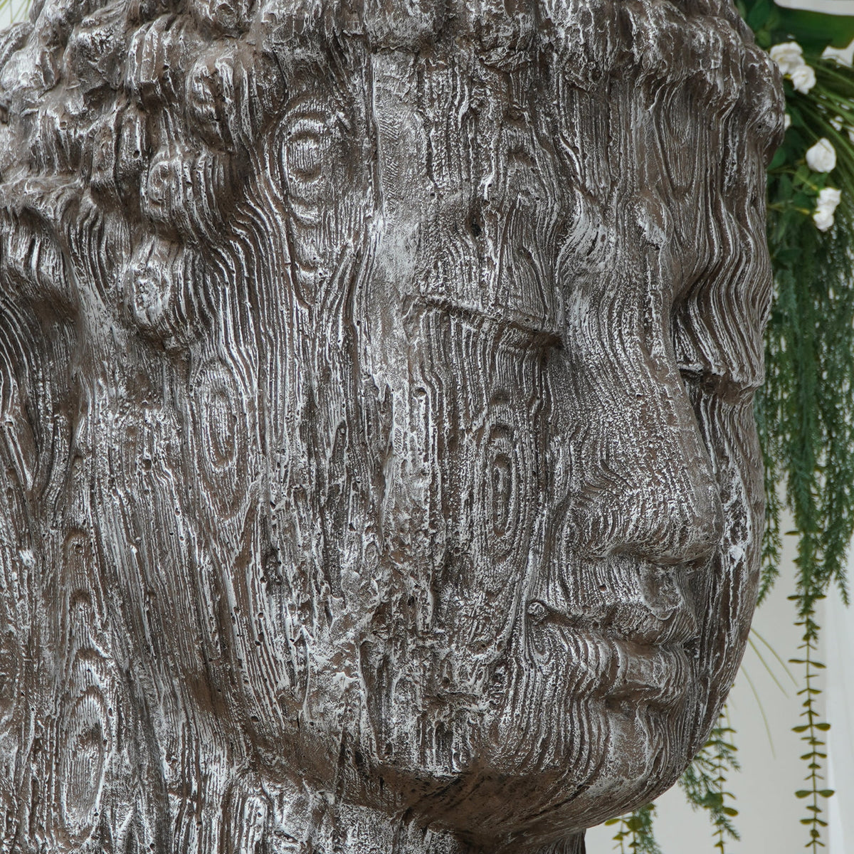 Glass sculpture Great Buddha – handmade in Bali, boho style