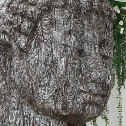 Glass sculpture Great Buddha – handmade in Bali, boho style