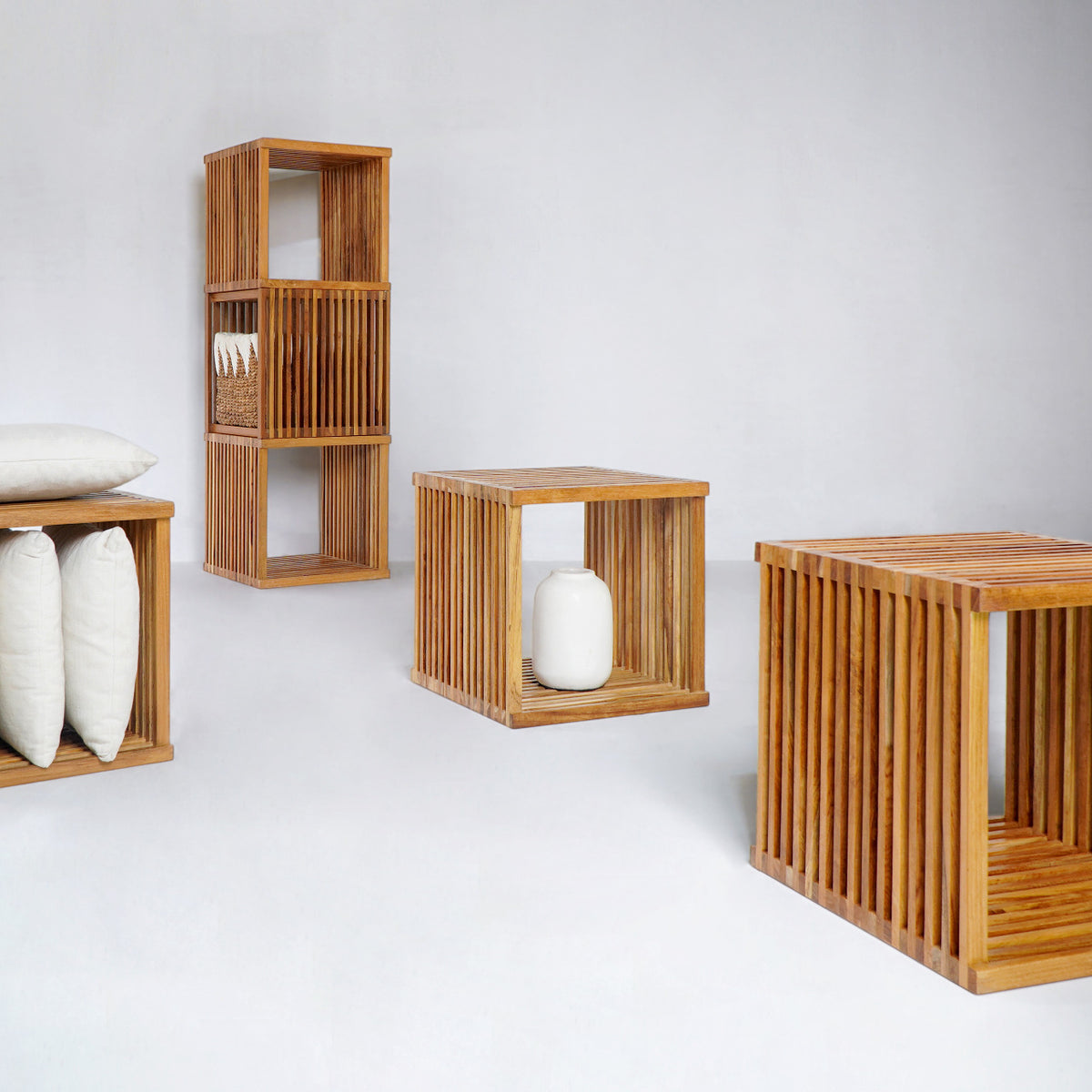Linea Level – natural materials rack, boho furniture from Bali