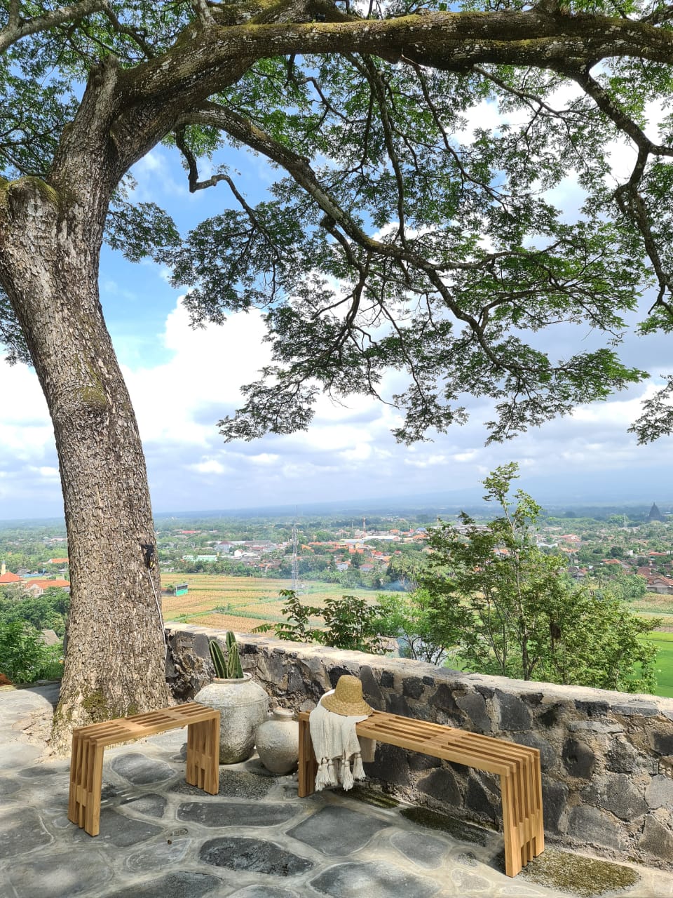 Linea bench in natural materials – boho furniture by BaliSouk
