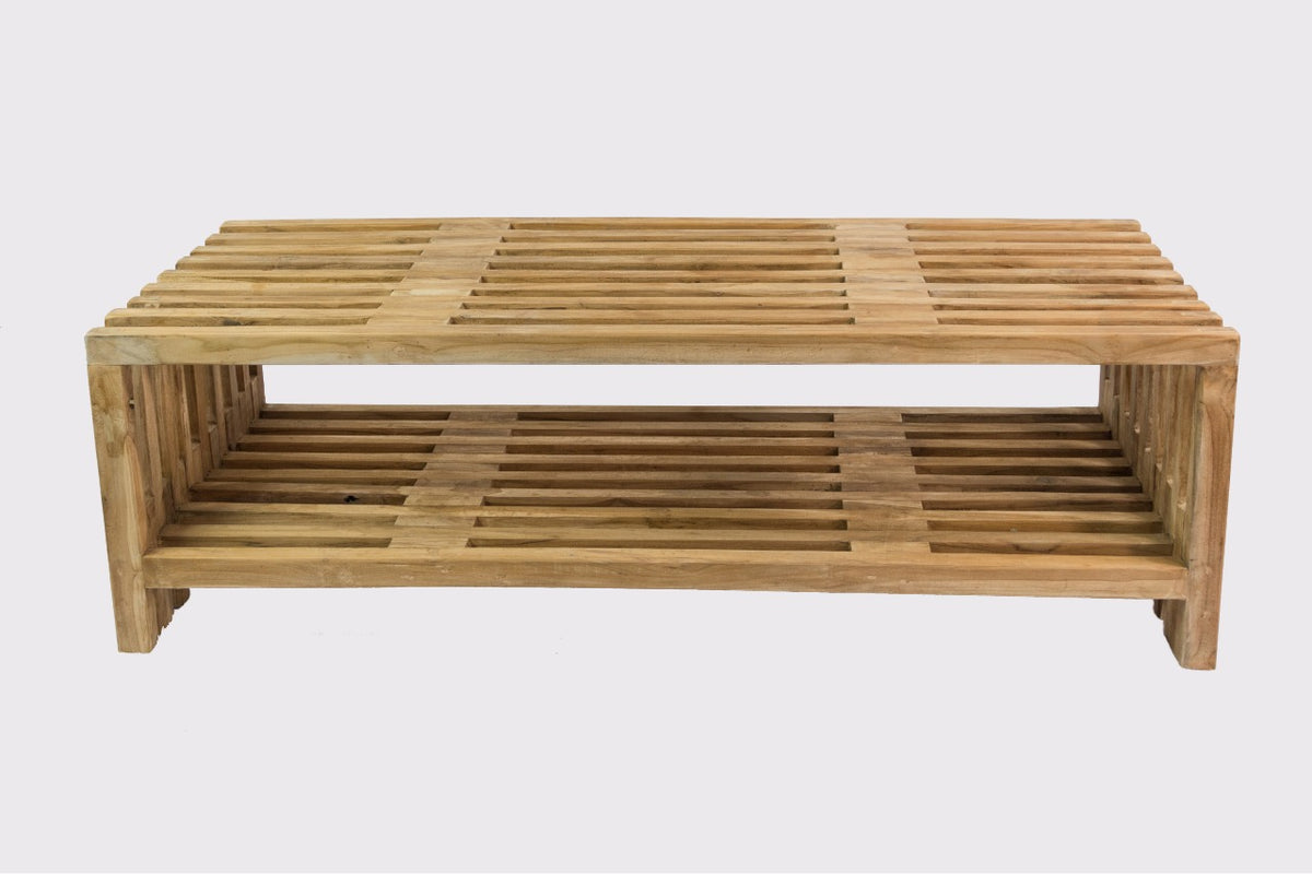 Linea rack, boho furniture handmade by Balinese artisans