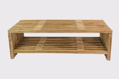 Linea rack, boho furniture handmade by Balinese artisans