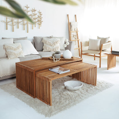 Linea coffee table by BaliSouk – boho furniture made in Bali
