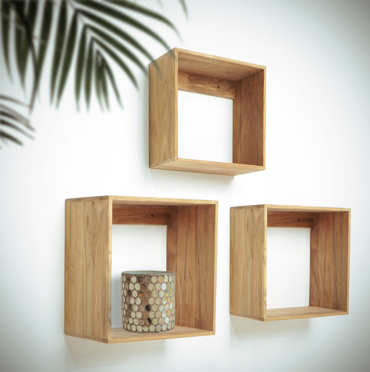Handmade teak cabinet – the Linea, boho furniture made in Bali
