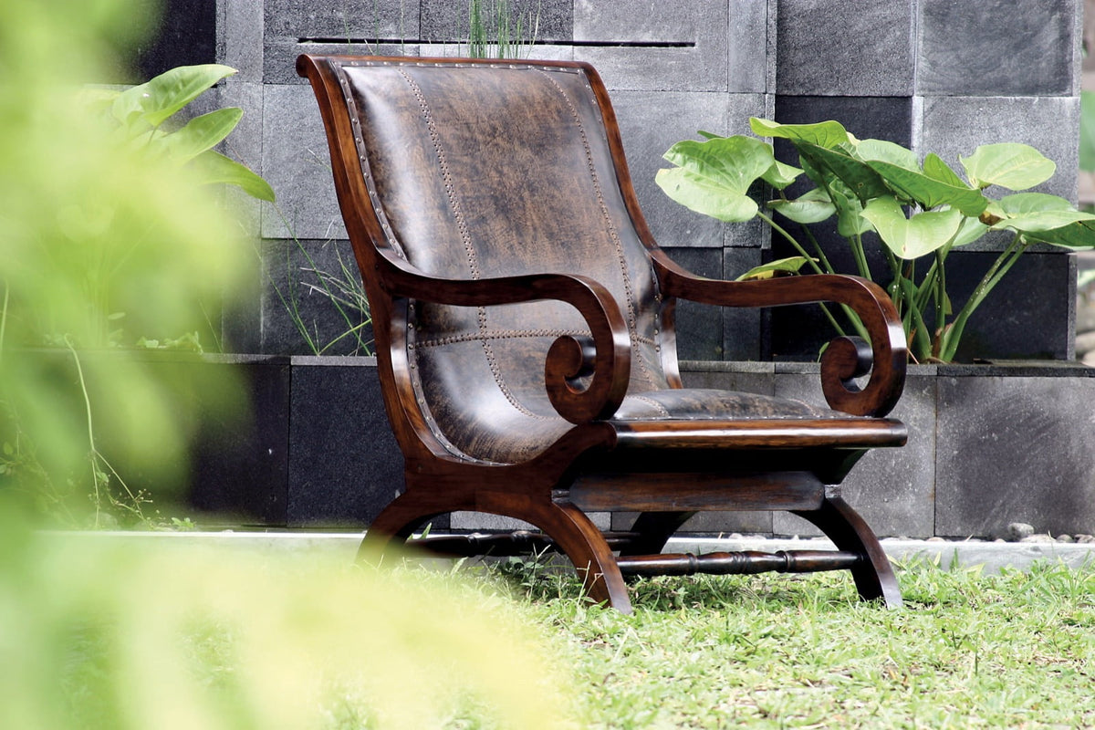 The Caraccas lazy chair – natural materials, boho furniture handmade in Bali