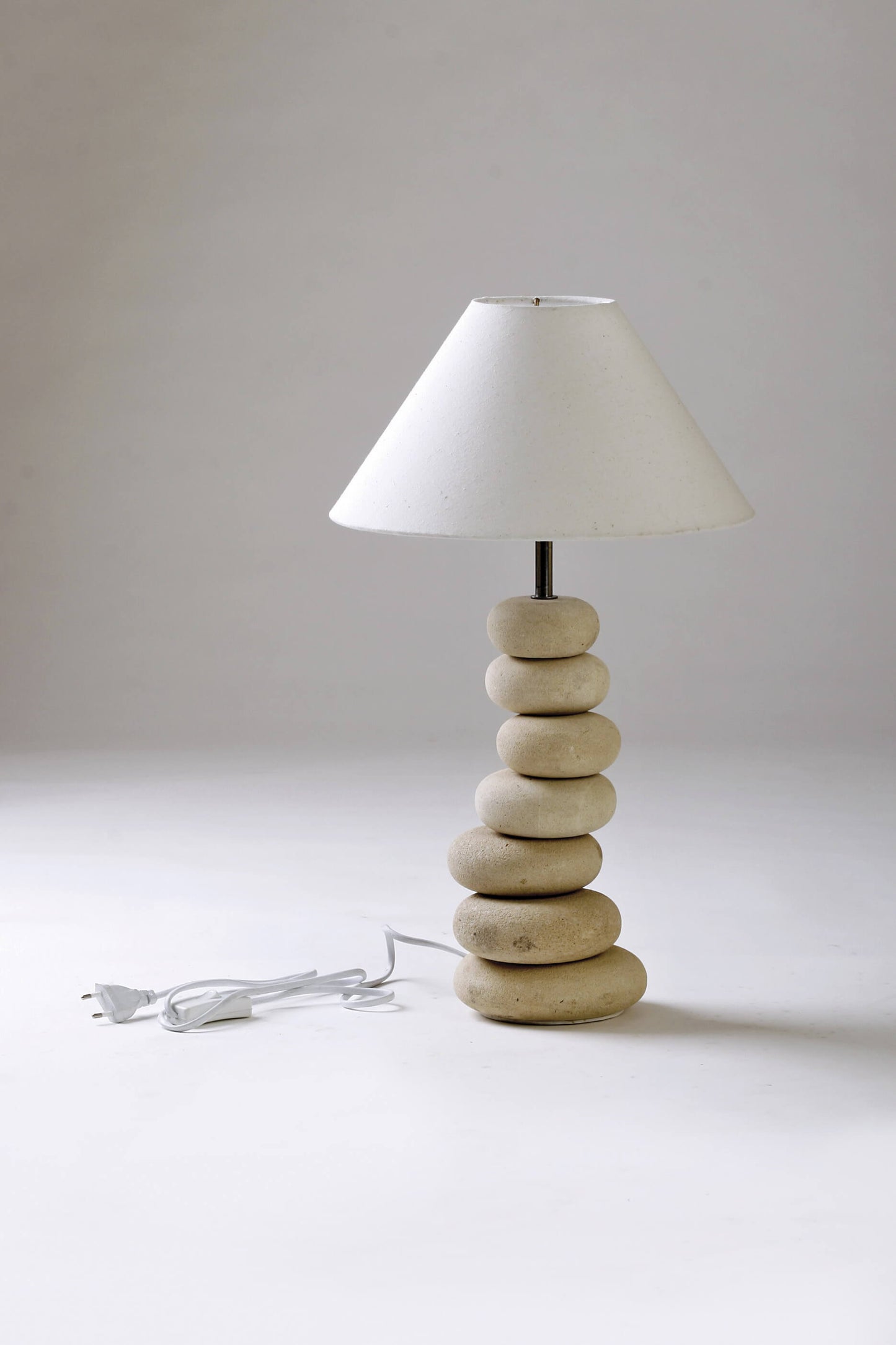 Stone Lamp With 7 Stone Without Electric Cable