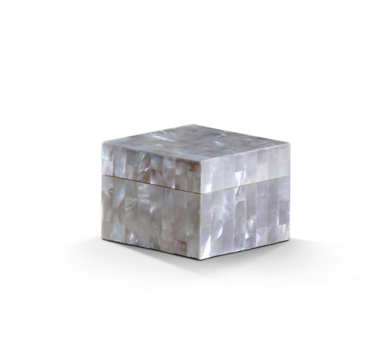 Boho shell box, Bali decor with a tropical character