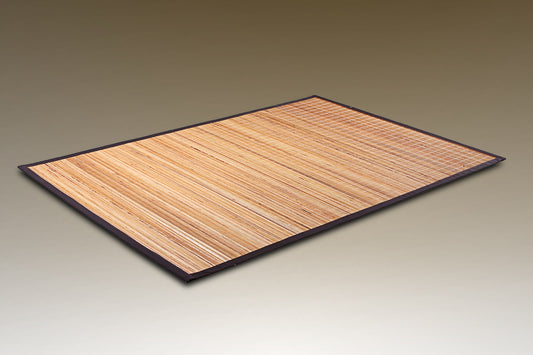 Rattan rug Carpet Rumbai for boho interiors