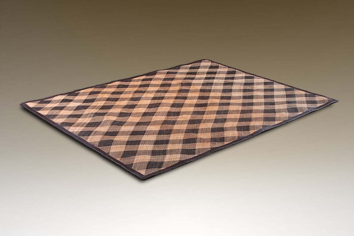 Rattan rug – Barito – boho decor handmade in Bali by BaliSouk
