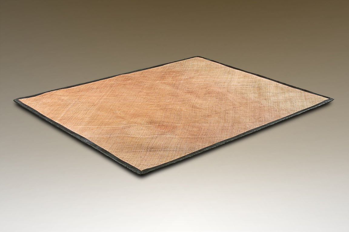 Handmade rattan rug – the Brown, boho decor made in Bali