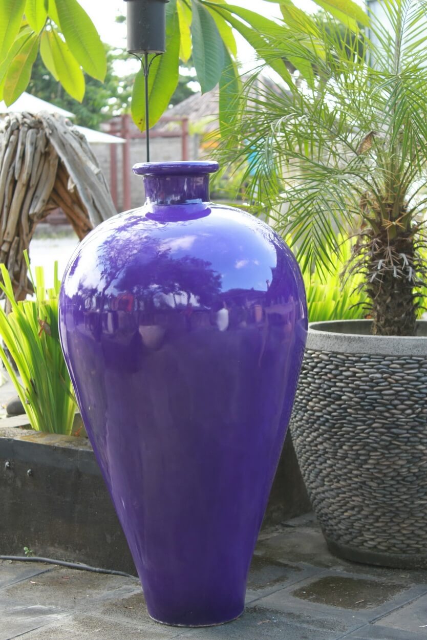 Tamara Fancy Vase Purple
