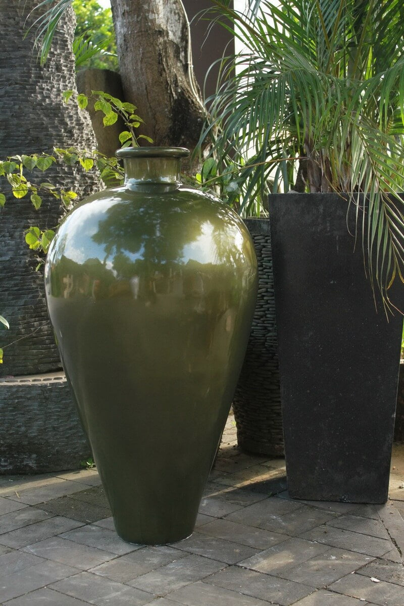 Tamara Fancy Vase Green