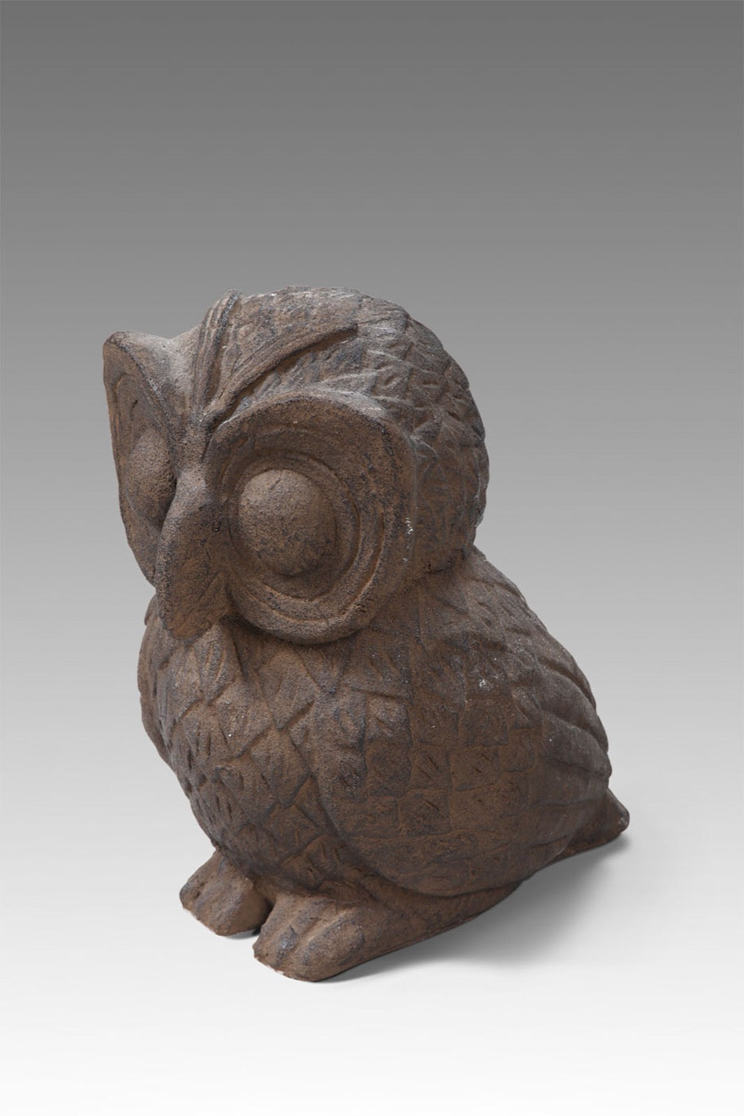 Owls decorative piece in natural materials – handmade boho decor from Bali