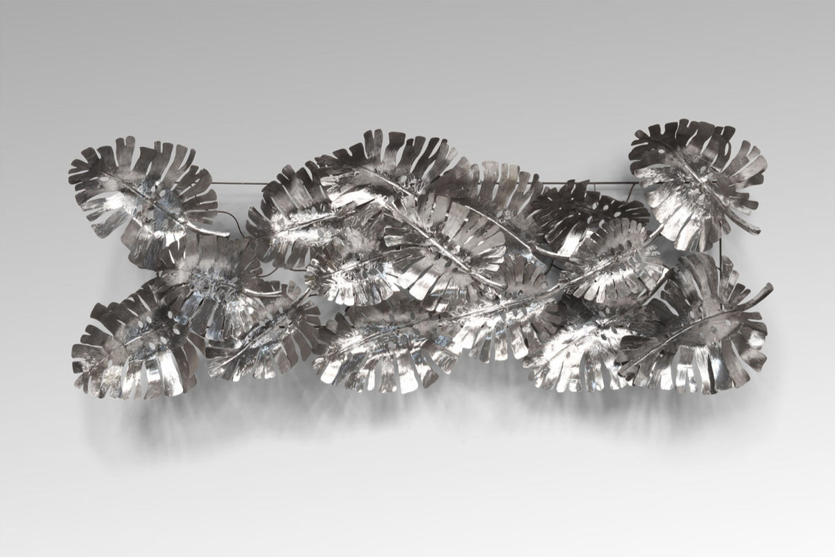 Metal decorative piece Foliage – boho decor handcrafted in Bali by BaliSouk