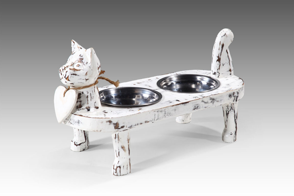 Cat Double Bowl