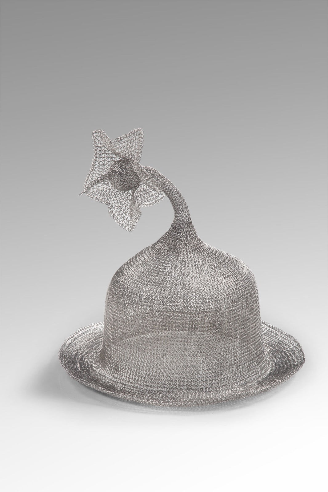 Handmade iron decorative piece – the Wire Hat, boho decor made in Bali