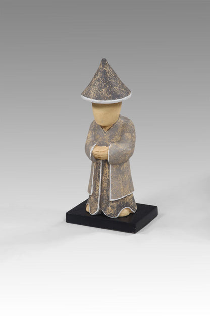 Chinese Farmer decorative piece by BaliSouk – boho decor made in Bali