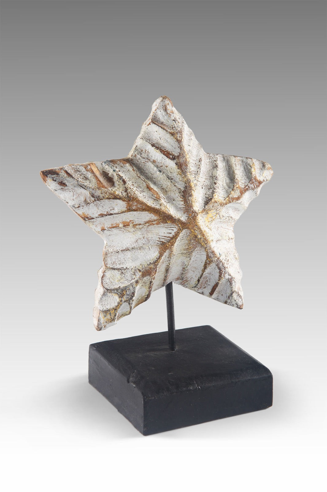 The Star Fish Stand sculpture – natural materials, boho decor handmade in Bali