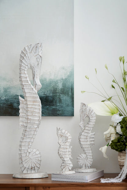 Seahorses sculpture by BaliSouk – boho decor made in Bali