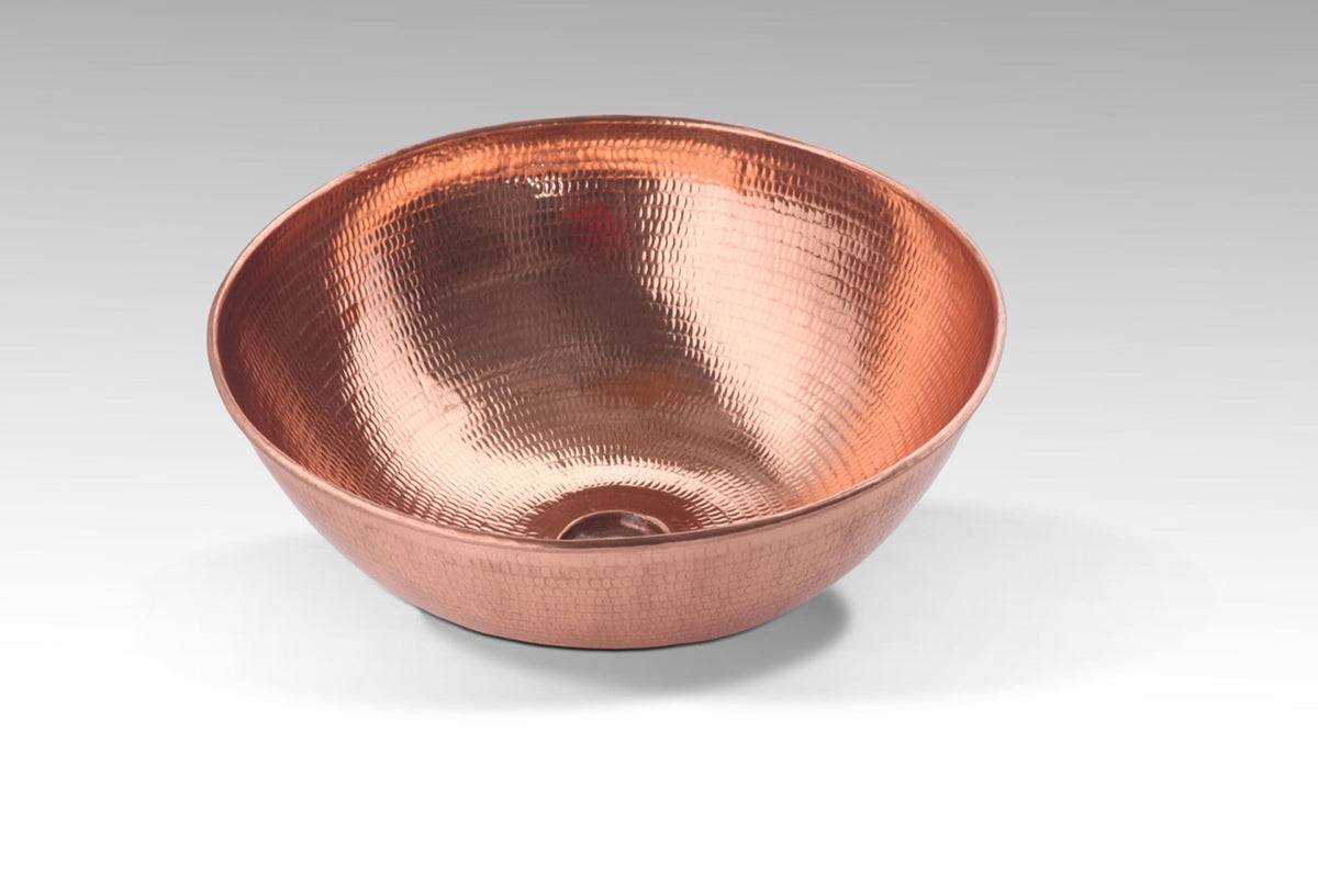 Hammered Copper Wash Basin