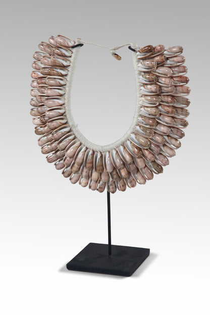 Shell decorative piece – Shell Necklace, natural natural materials in boho style